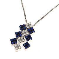 Collana Salvini Donna Carpet in Oro Zaffiro 0.58 Ct 20010308 - 20010308